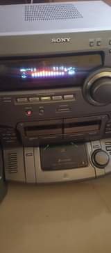 A picture of Sony sound system