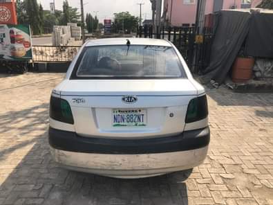 A picture of Manual Kia Rio available Location Port Harcourt PRICE 1 million
