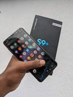 A picture of Samsung s9 plus