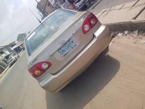 A picture of TOYOTA COROLLA 2006 MODEL BELGIUM STANDARD Engine percent sound untouched