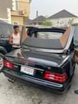 A picture of FOR SALE MERCEDES MERCEDES SL320 CONVERTIBLE 1993 MODEL 8M
