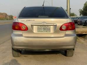 A picture of Toyota Corolla 2003 model for sale first body very neat