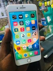 A picture of iphone 8 plus uses wifi only 64gb storage 100 battery