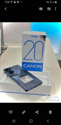 A picture of TECNO CAMON 20 PRO STORAGE 256GB RAM 16GB PRICE 450