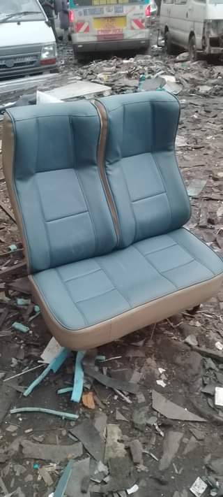 A picture of Matatu seats and interior design for both matatu and personal