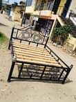 A picture of Nauza kitanda 5 6 chuma nzito nene nzul nipgie 0689319654