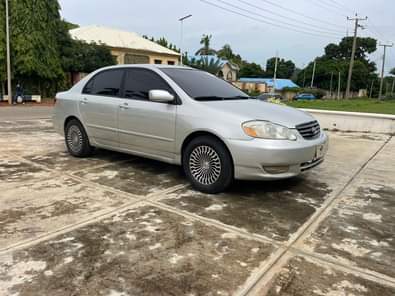 A picture of LIGHTLY USED TOYOTA COROLLA LE 2003 MODEL WITH DUTY LOCATION