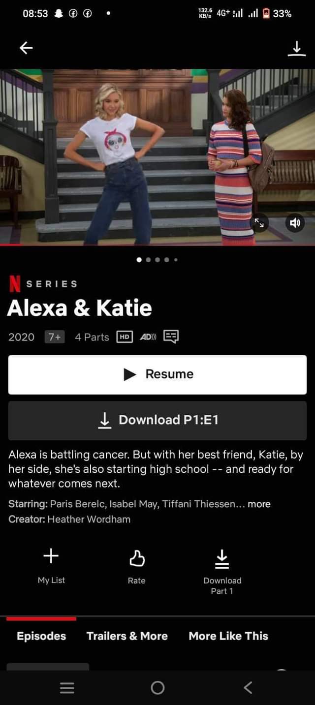 A picture of Nexflix account shared 5 month