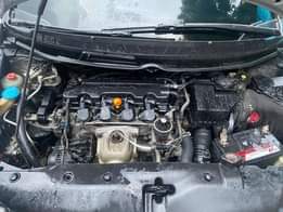 A picture of Belgium standard Honda civic model 2007 To be honest this