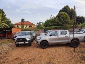A picture of DOUBLE CABIN PICKUPS 4 HIRE IN KAMPALA 2018 models 3000