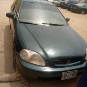 A picture of Honda Civic hatchback Manual transmission Clean and great nothing to