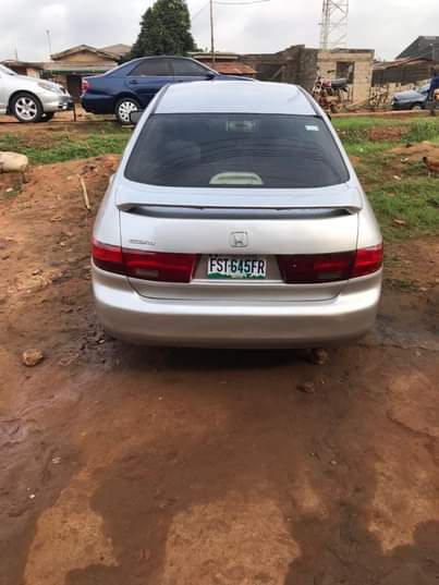 A picture of Super Clean Nigerian Used Honda Accord EOD Repainted Clean Fabric