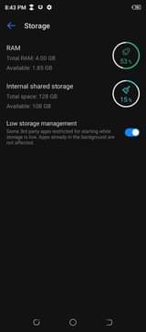 A picture of Tecno spark 7p