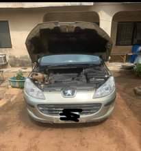 A picture of Clean Nigerian Used Peugeot 407 2008 First body Automatic Fabric
