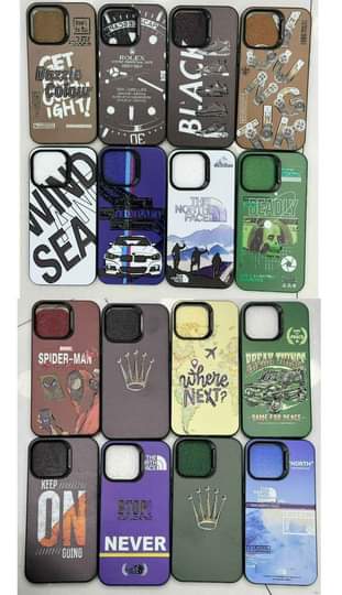 A picture of Silicone cases in different unique designs