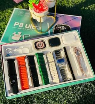 A picture of P8 ultra smartwatch