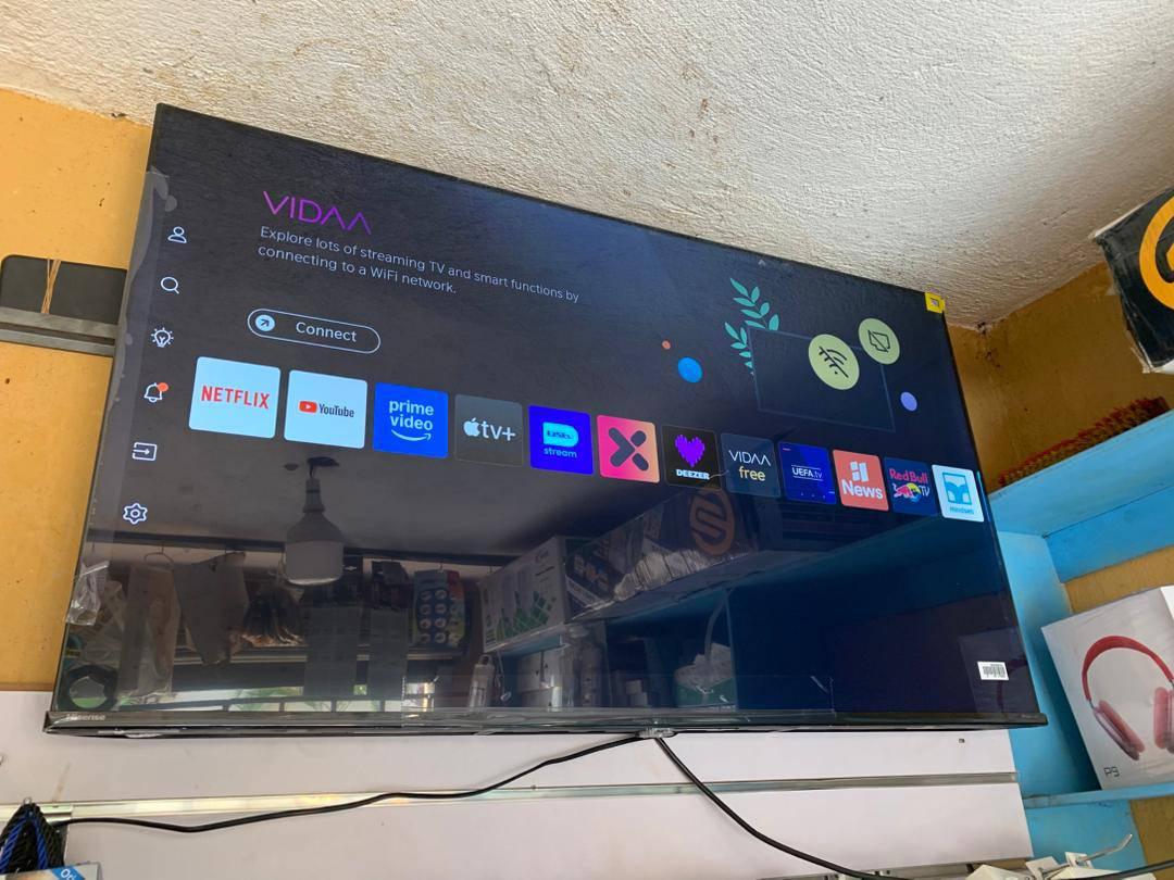 A picture of Hisense 50inches smart TV for sale