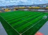 A picture of Progress of works at nakivubo stadium in preparation for AFCON