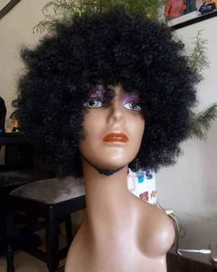 A picture of AFRO WIGS custom made