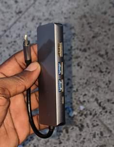 A picture of External Port for Laptop