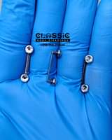 A picture of 1PC 14g Surface Piercing Bar Dermal Anchor Surgical Steel Jewelry