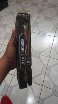 A picture of NVIDIA RTX 2060SUPER 8GB graphics card at 650 000