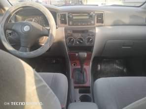 A picture of Highest grade 07 model Toyota Corolla everything is intact and