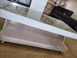A picture of Shoe rack center table and dressing mirror on sale