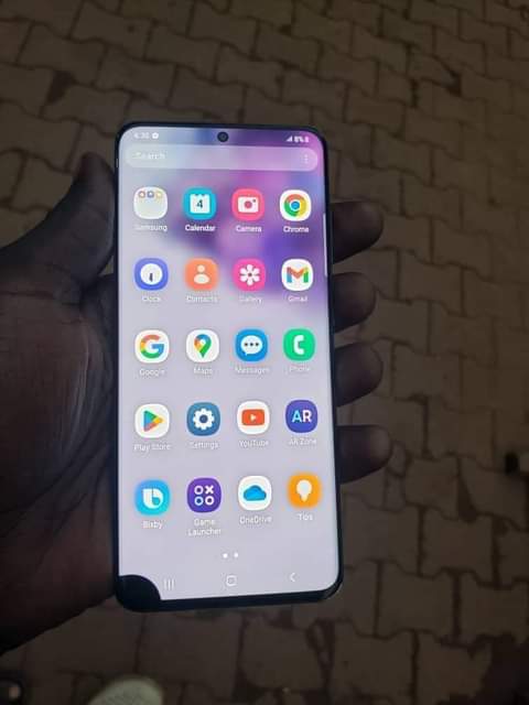 A picture of Samsung galaxy S20 5G