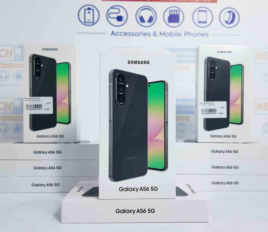 A picture of Samsung A56 5G at 550k Storage 256gb 8gb rm Call