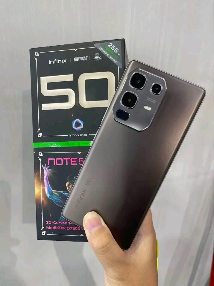 A picture of INFINIX NOTE 50S 5G. 485 000 . 256GB