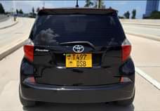 A picture of Make Toyota Model Ractis Year of manufacture 2010 Engine capacity