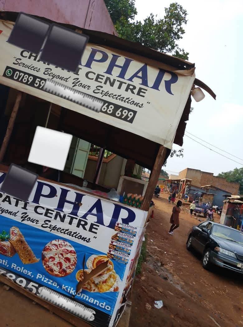 A picture of Reposted. Chapati stall on quick sale in Kawempe Katooke town