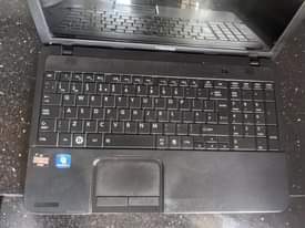 A picture of Toshiba satellite laptop