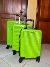 A picture of Plastic suitcases