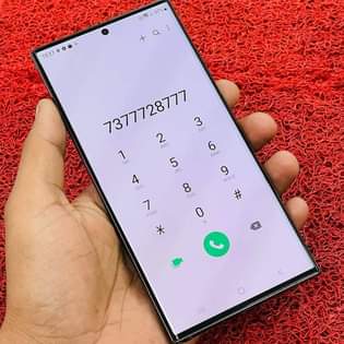 A picture of Samsung S23 ultra at 1 4m call on 0753430863
