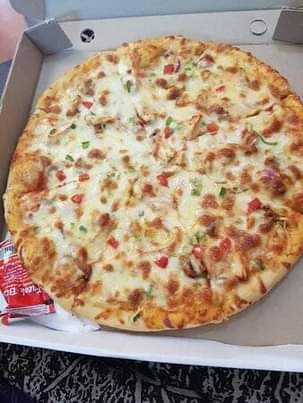 A picture of Kampala pizza
