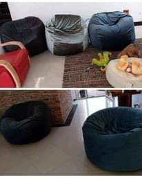 A picture of Bean bag chairs