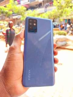 A picture of Infinix note 8 used At cheap price Storage 128gb rm