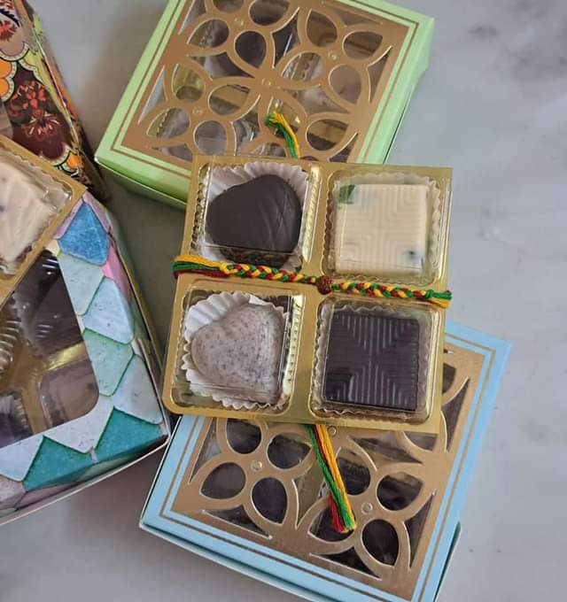 A picture of Chocolate And Rakhis Available