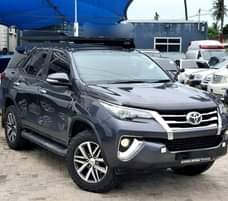 A picture of Toyota fortuner