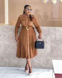 A picture of Turkey material dress