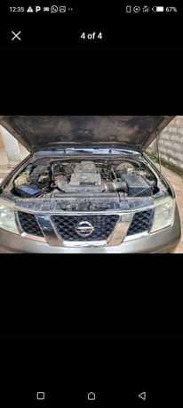 A picture of Belgium grade 2005 NISSAN PATHFINDER Pure first body Engine gear