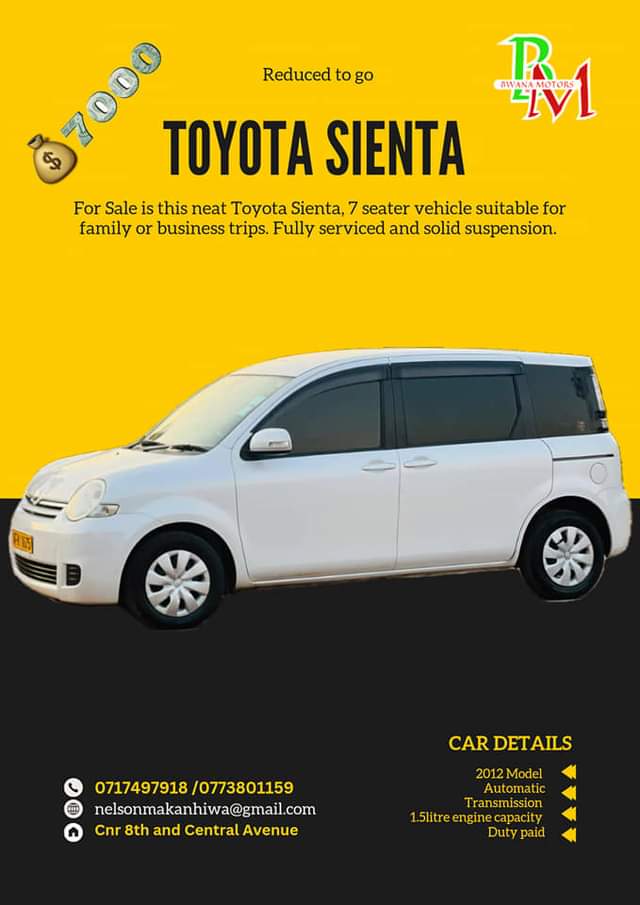 used toyota sienta