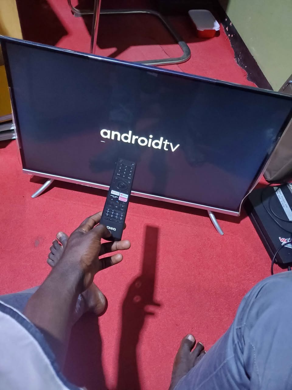 A picture of Chiq android TV smart tv 0708048430