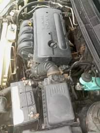 A picture of Toyota Matrix 2006 model A C working perfectly Alloy reels