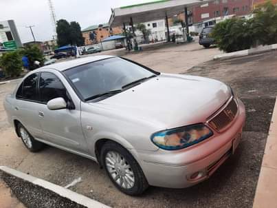 A picture of Nissan sunny neatly