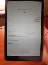 A picture of Tab samsung