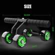 A picture of Ab Wheel Roller 4 Wheel Fitness Ab Roller Workout System
