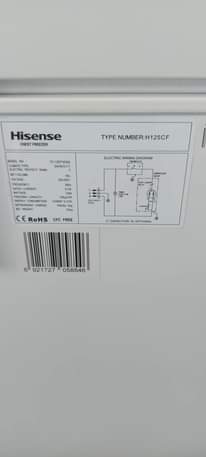 A picture of Freezer bado mpya imetumika miezi mitatu tu njoo na 450